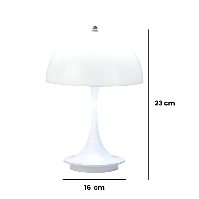 Luminária de Mesa Recarregável - Clima Aconchegante