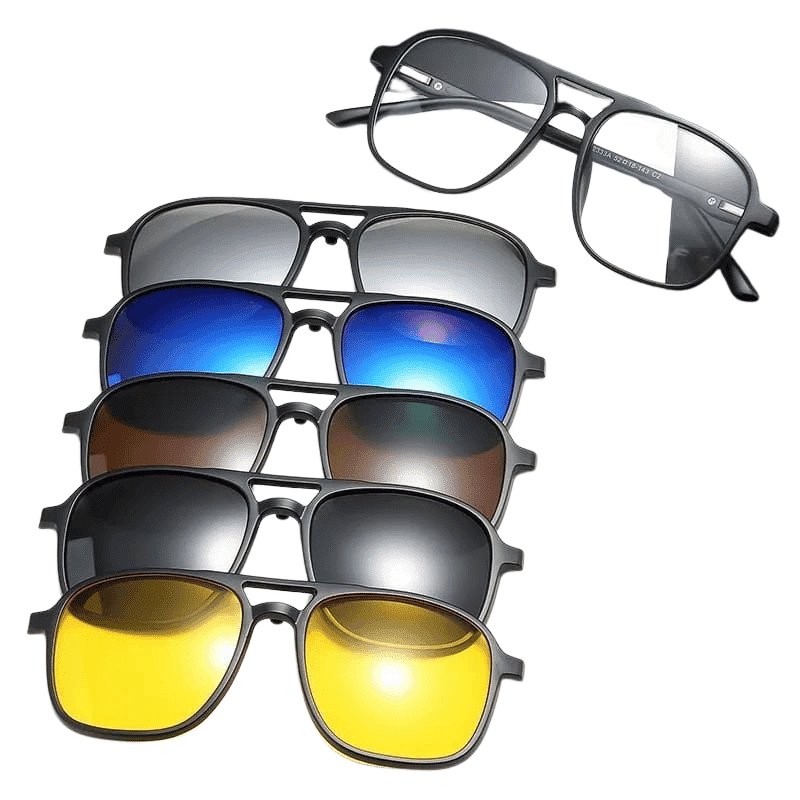 Óculos 6 em 1 Polarizado (Vários Modelos)