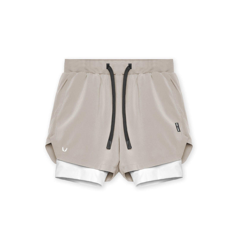 Shorts Masculino Bege para prática de Esportes