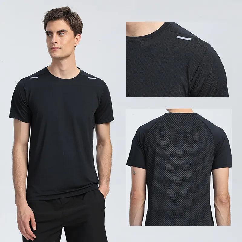 Camiseta Masculina Esportiva Com Secagem Rápida