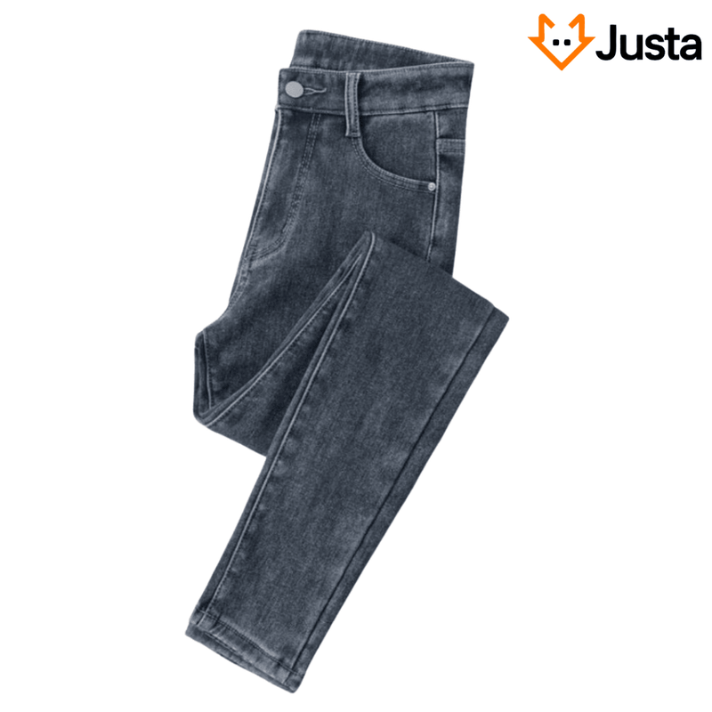 Calça Jeans Peluciada - Hot Jeans - Loja Justa